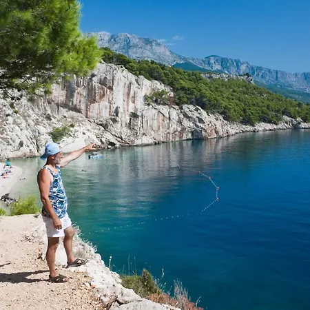 شقة In With Sea View, Balcony, Air Conditioning, Wifi 3674-4 Tučepi